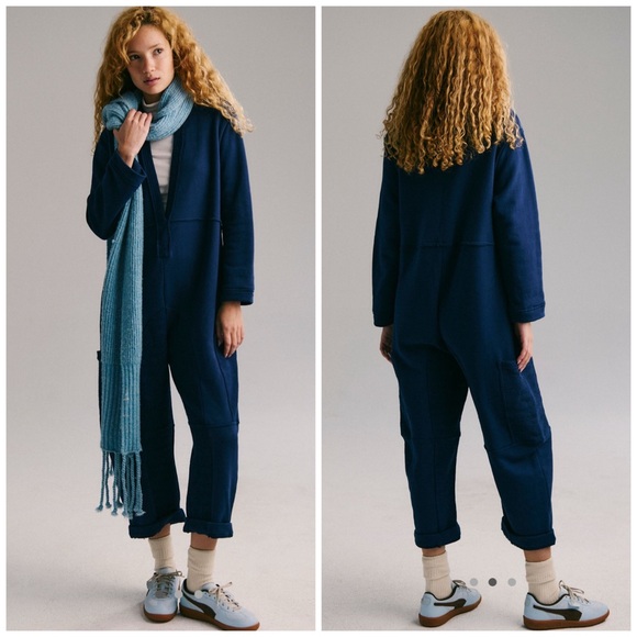 Free People Pants - Free People Navy Kendra One Piece